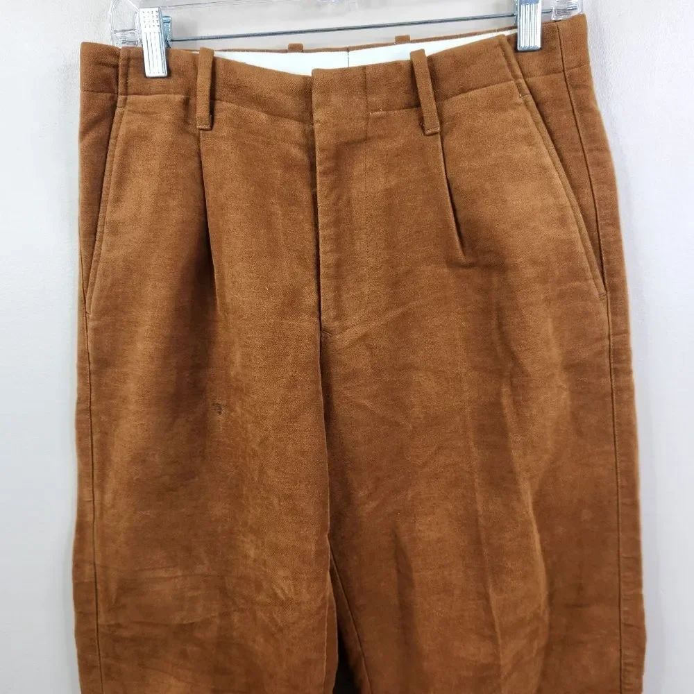 NEW J. Crew Mens Duca Visconte Kenmare Pleated Front Trouser Pants 28x32